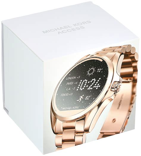 bradshaw michael kors rose gold|michael kors bradshaw smartwatch gold.